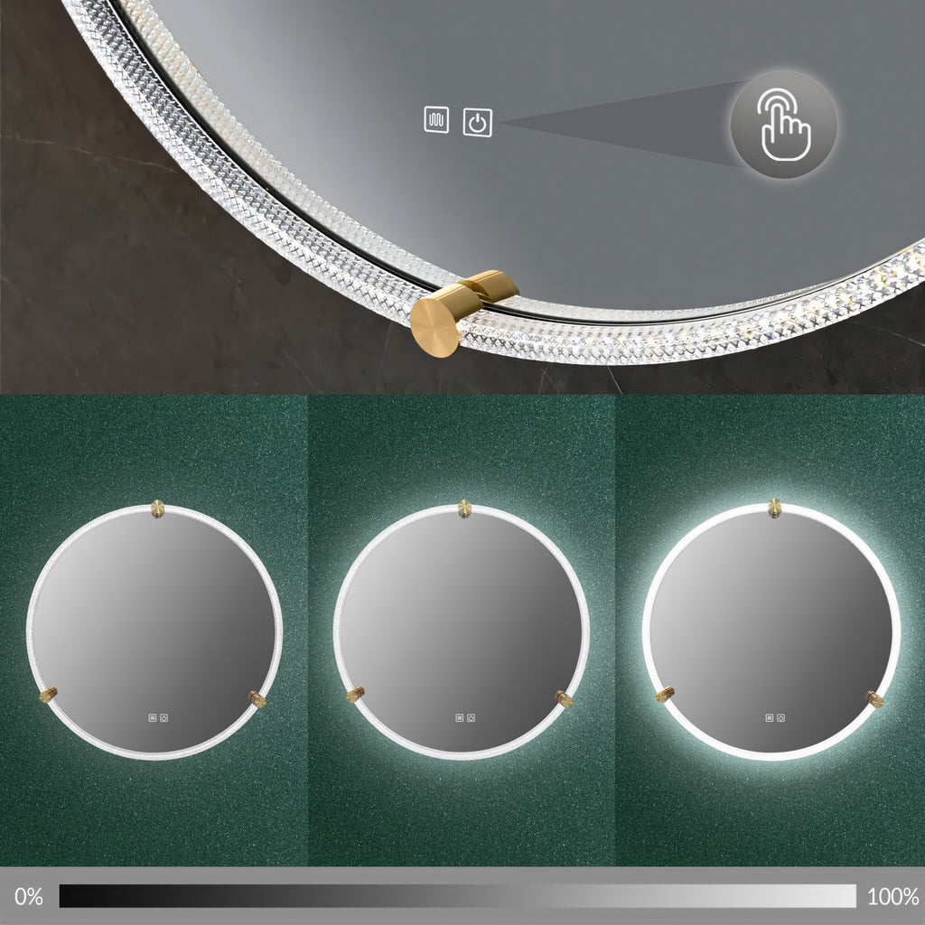 Zrcadlo LED 60cm 106  7