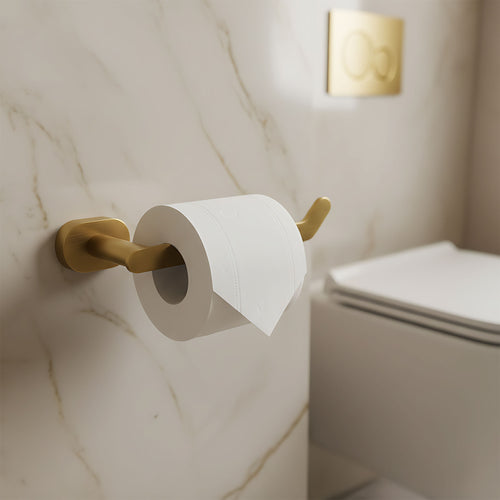 Držák na toaletní papír 109 Til Brush Gold  2