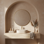 Umyvadlo na desku Nicoletta Beige  6