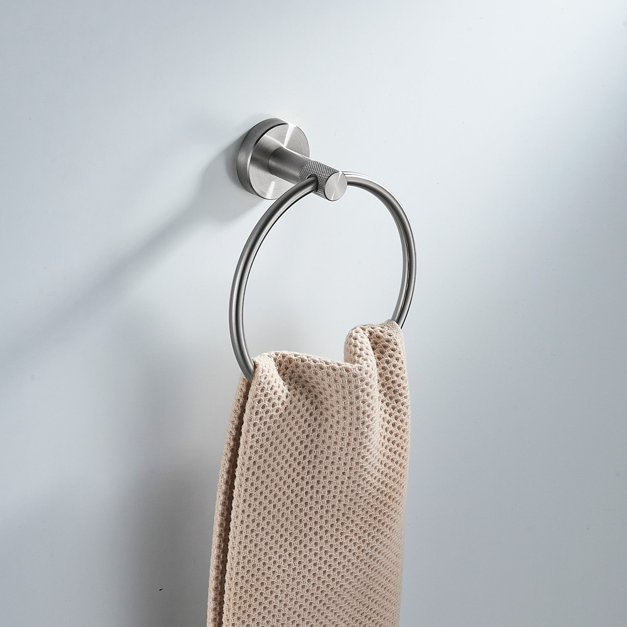 Koupelnový věšák Ring 6610 Modern Brush Nickel  2