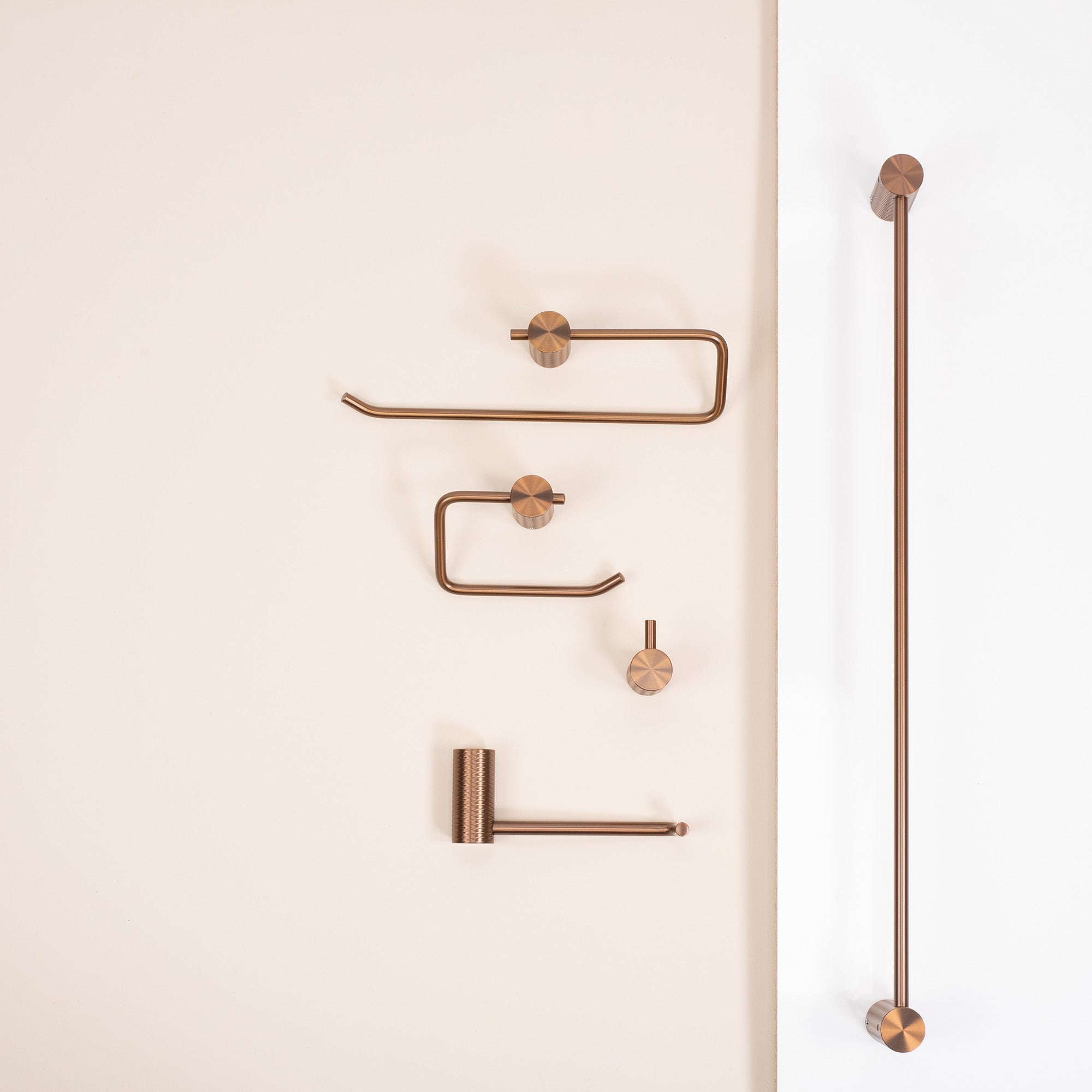Koupelnový věšák 9703 Prism Brush Copper  5