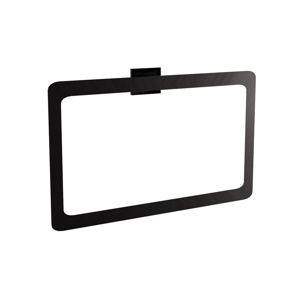 Koupelnový věšák Ring 210 OSTE MATT BLACK  1